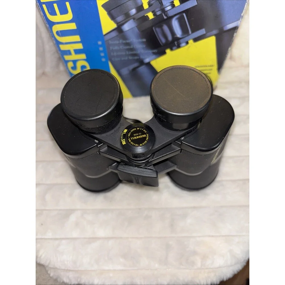 NIB Bushnell PowerView 10x50 Binoculars Wide Angle Insta Focus Lens New In Box
